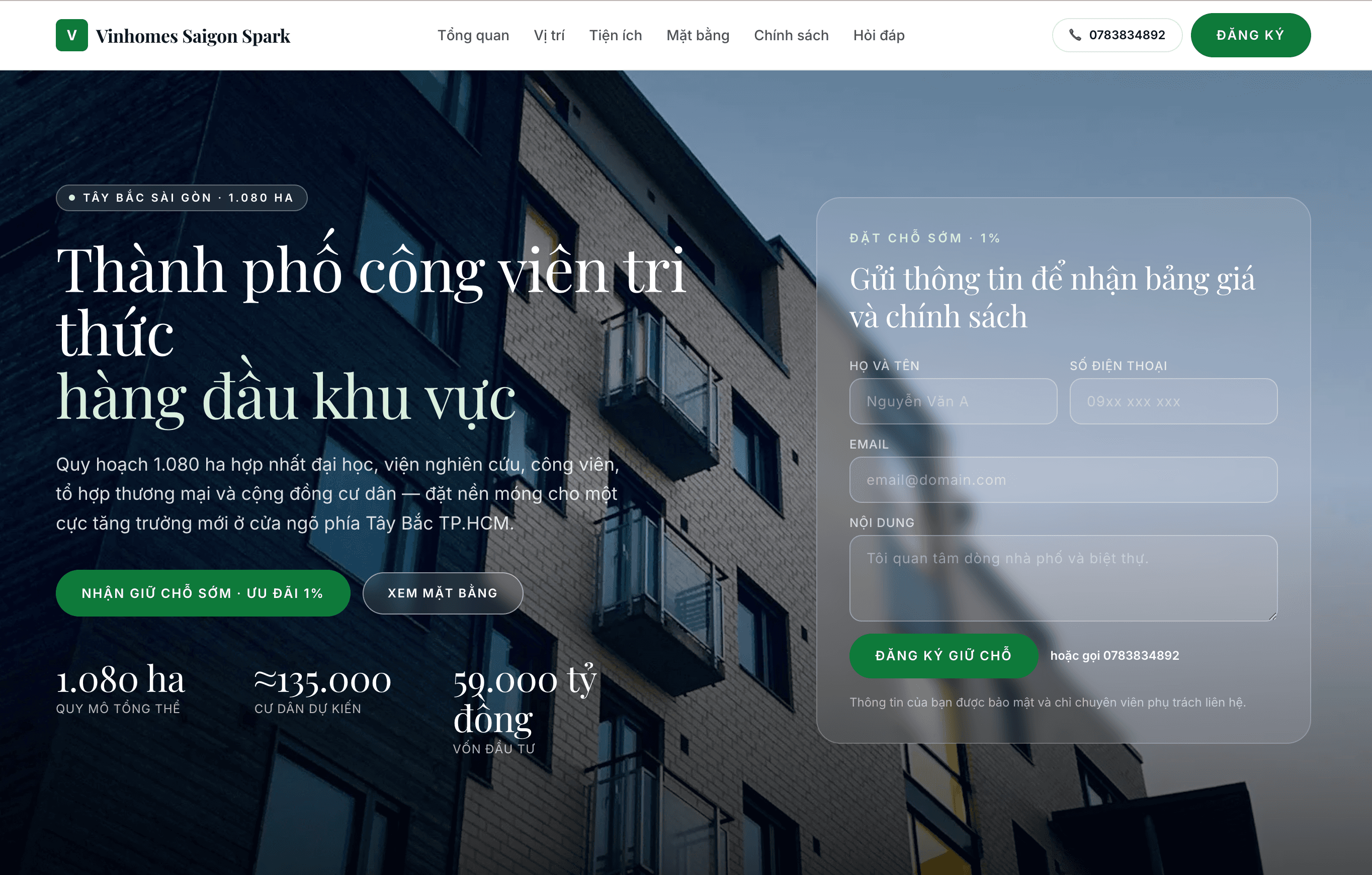 Saigon Park — Residence